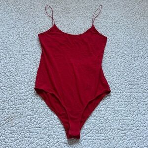 Heart & Hips red bodysuit!